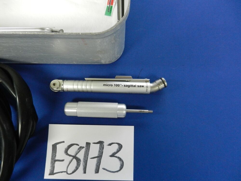 Zimmer Hall 5053-11 Micro Sagittal Saw Set with Aesculap Case - Image 4