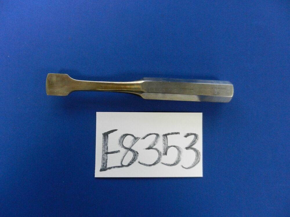 Zimmer 2910-08 Key Periosteal Blunt Elevator 8.25" Overall Length
