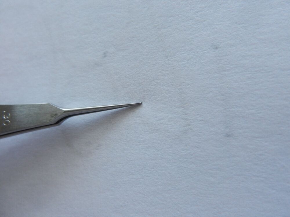 D8241 Accutome Surgical Castroviejo 0.3mm 1x2 Teeth Straight Forceps AF2320 - Image 4