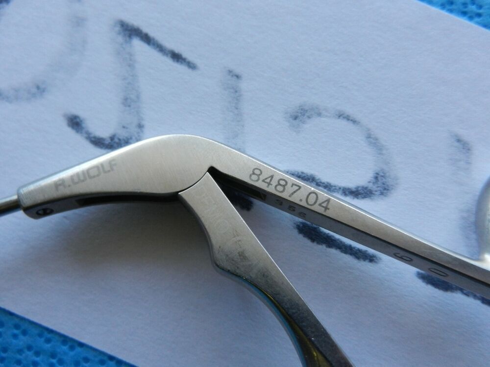 D2757 R. Wolf Surgical Arthroscopic 3.4mm Hook Scissors 8487.04 - Image 4
