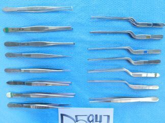 D5847 V. Mueller Storz Sklar Surgical Forceps Lot of 15 Approx 16cm