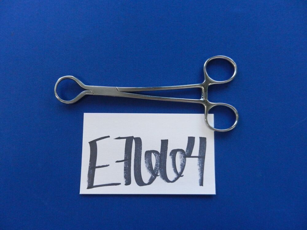 Jarit 225-175 Lewin Curved Orthopedic Holding Forceps 18.4cm Overall Length