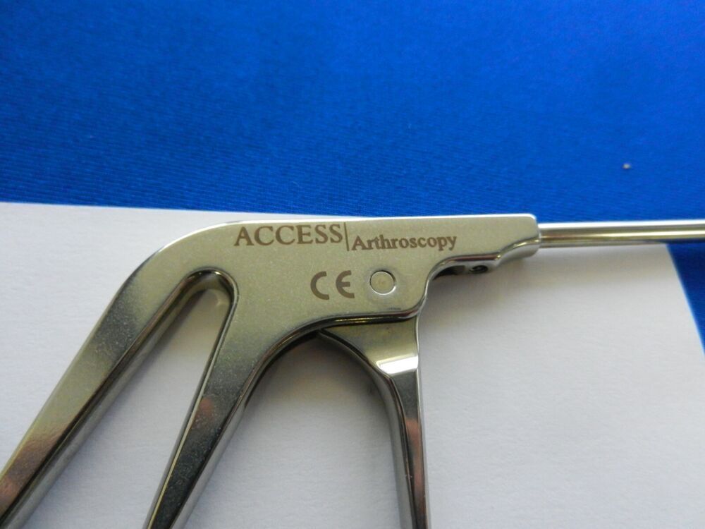 F11 Symmetry Surgical Arthroscopy Arthroscopic Punch Straight Tip 3.6mm Bite - Image 7