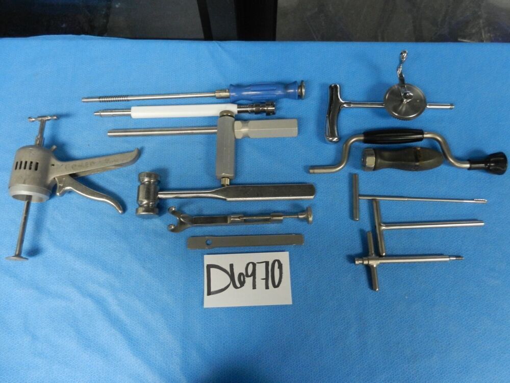 D6970 Zimmer Surgical Orthopedic Instruments Set