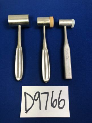 D9766 Konig Surgical Mallets 22oz, 12oz, 8oz