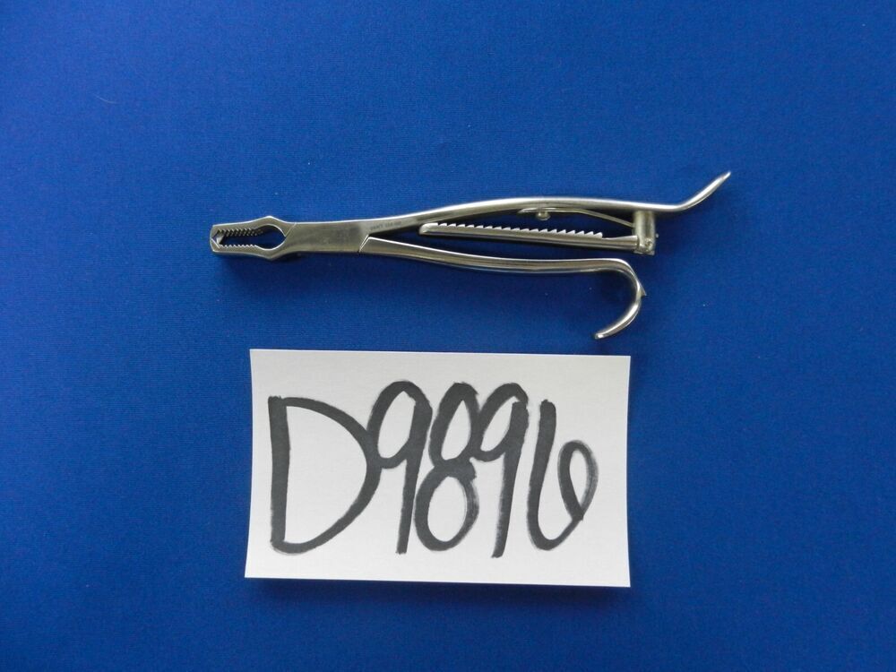 D9896 Jarit Surgical Kern Orthopedic Holding Clamp with Ratchet 225-105