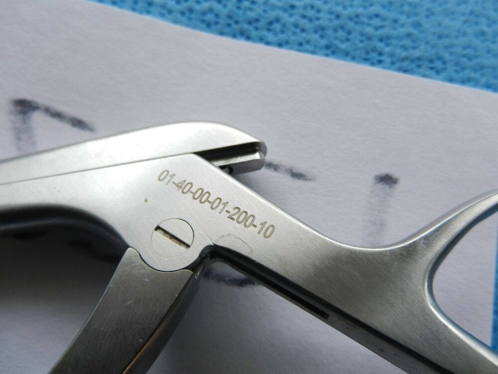 D2221 Zimmer Surgical 1mm 40 Degree 8in Rongeur 01-40-00-01-200-10 - Image 5