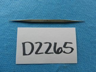 D2265 V. Mueller Surgical Double Ended Stapes Curette VM101-4425