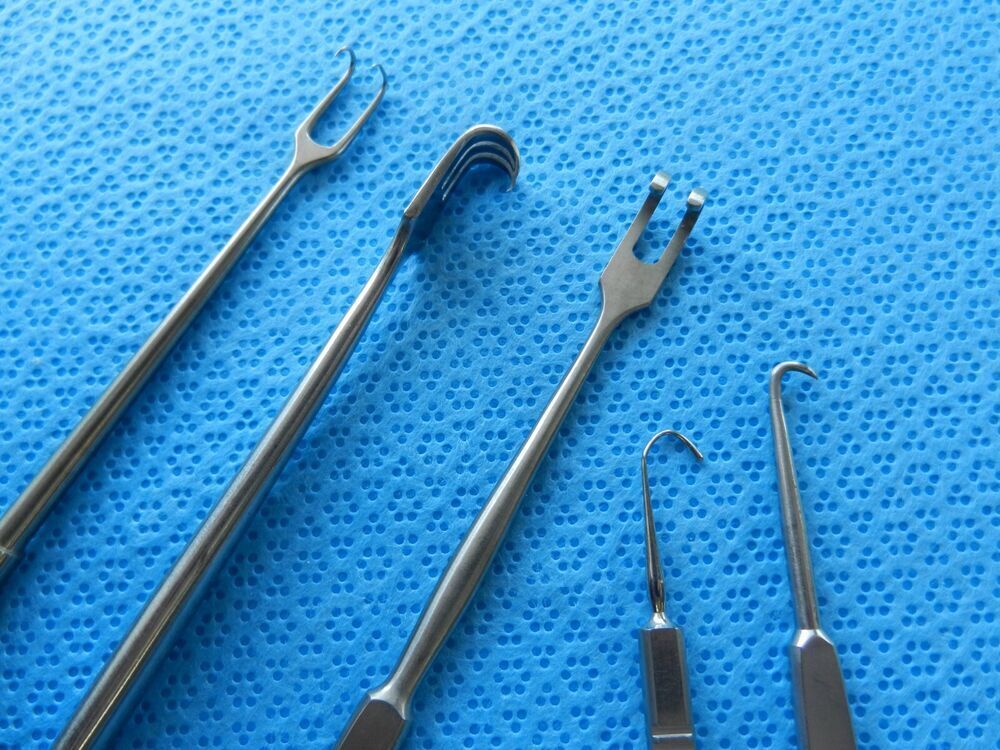 D4111 Weck V. Mueller Storz Surgical Retractors Lot Of 5 - Image 3