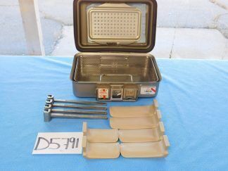 D5791 Codman Table Radiolucent Retractor Blade Set with Case 50-4757