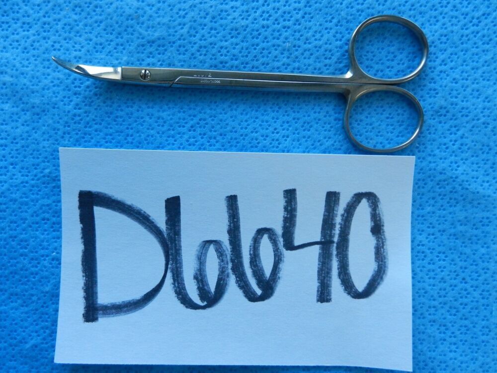 D6640 Storz Fomon Lower Lateral Curved ENT Scissors 12.7cm N5080