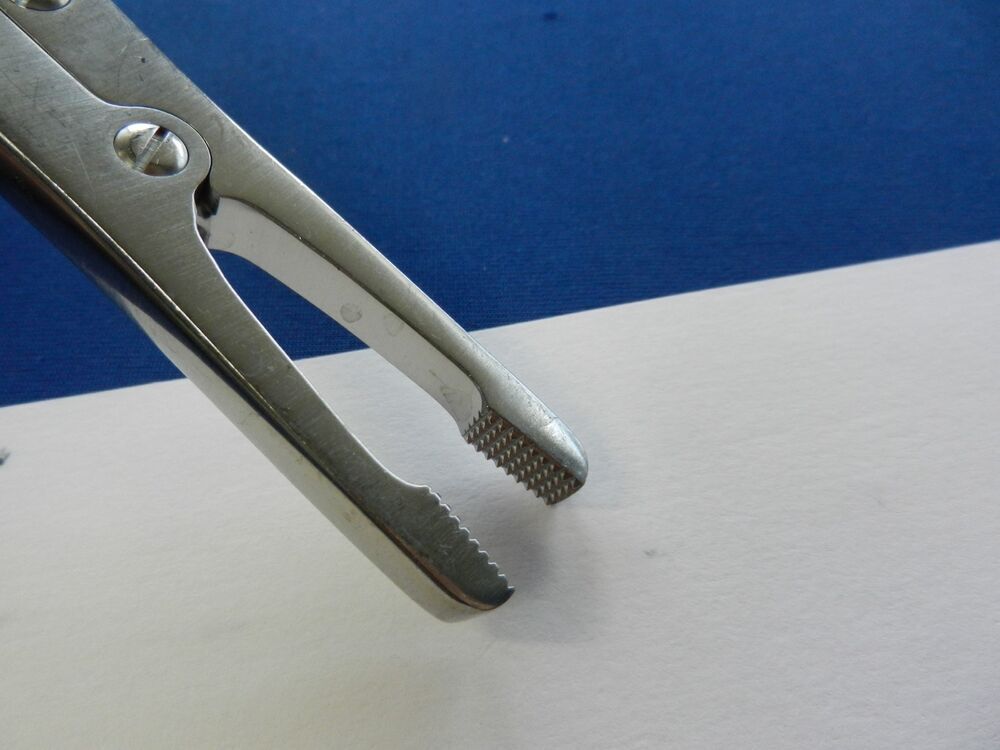 V. Mueller VM104-2511 Straight Septum Morselizer Forceps 8" Overall Length - Image 3