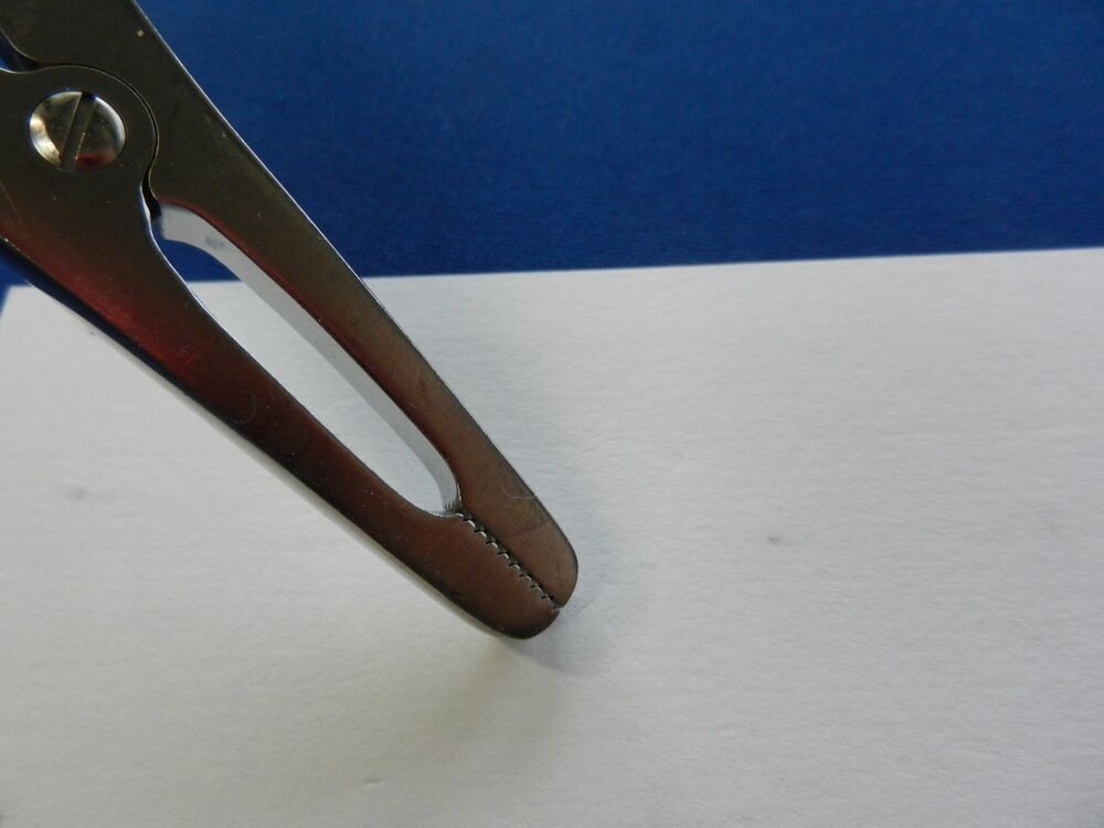 V. Mueller VM104-2511 Straight Septum Morselizer Forceps 8" Overall Length - Image 4