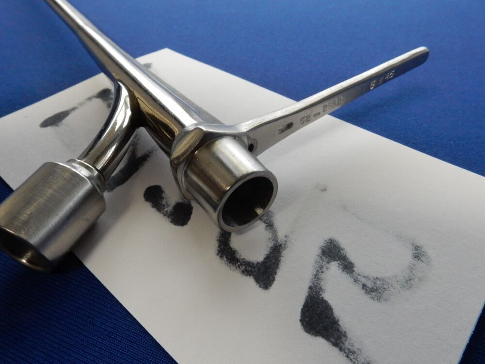 Pilling 52-2582 Holinger Bronchoscope 5 x 45cm - Image 3