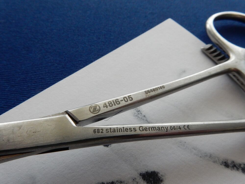 Zimmer 4816-05 Stagbeetle Forceps Ratchet w/ Points - Image 4