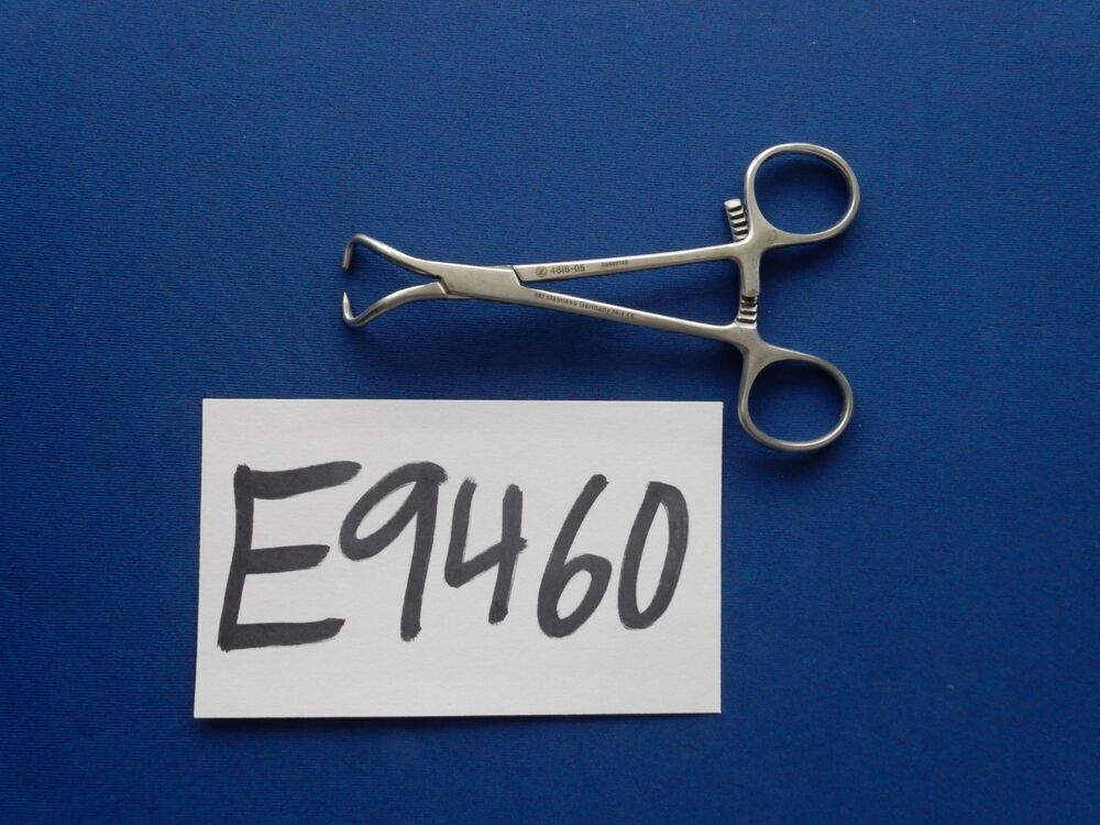 Zimmer 4816-05 Stagbeetle Forceps Ratchet w/ Points