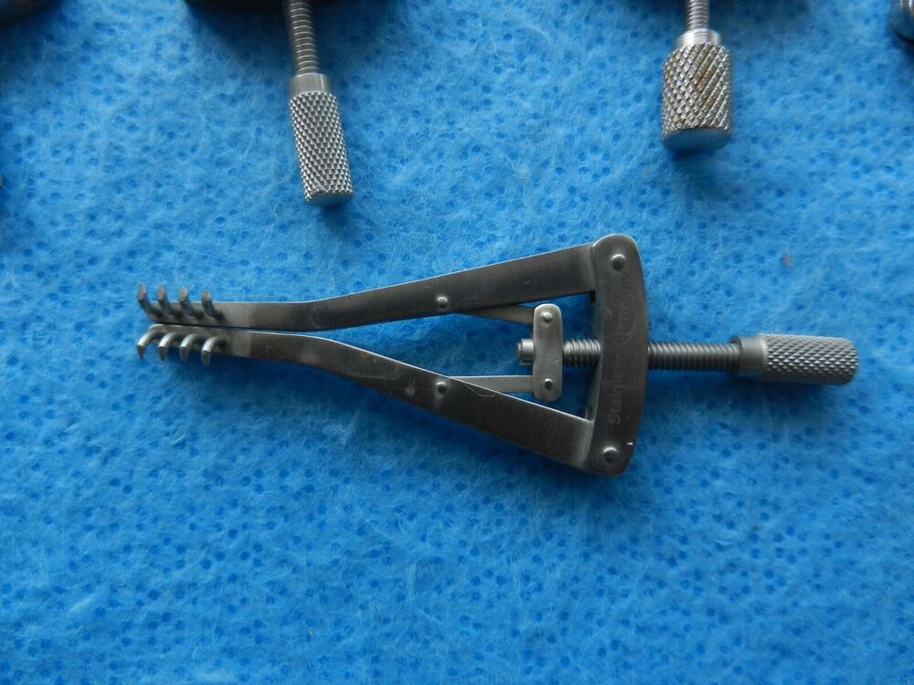 Pilling Aesculap Surgical Alm Retractors Lot Of 5 - Image 5