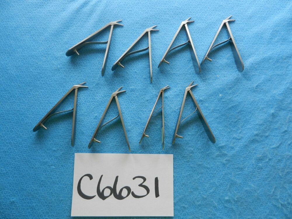 Storz Spartan Surgical Ophthalmic Micro Punches Lot Of 8