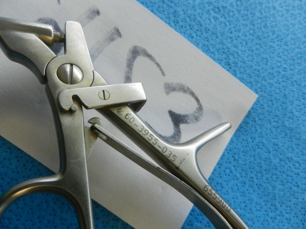 Zimmer Surgical Orthopedic Arthroscopic Hook Scissors 60-3955-035 - Image 5