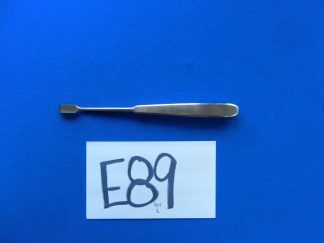 E89 Aesculap Surgical Lewis 8mm Fine Serrated Down Stroke Rasp OL408R