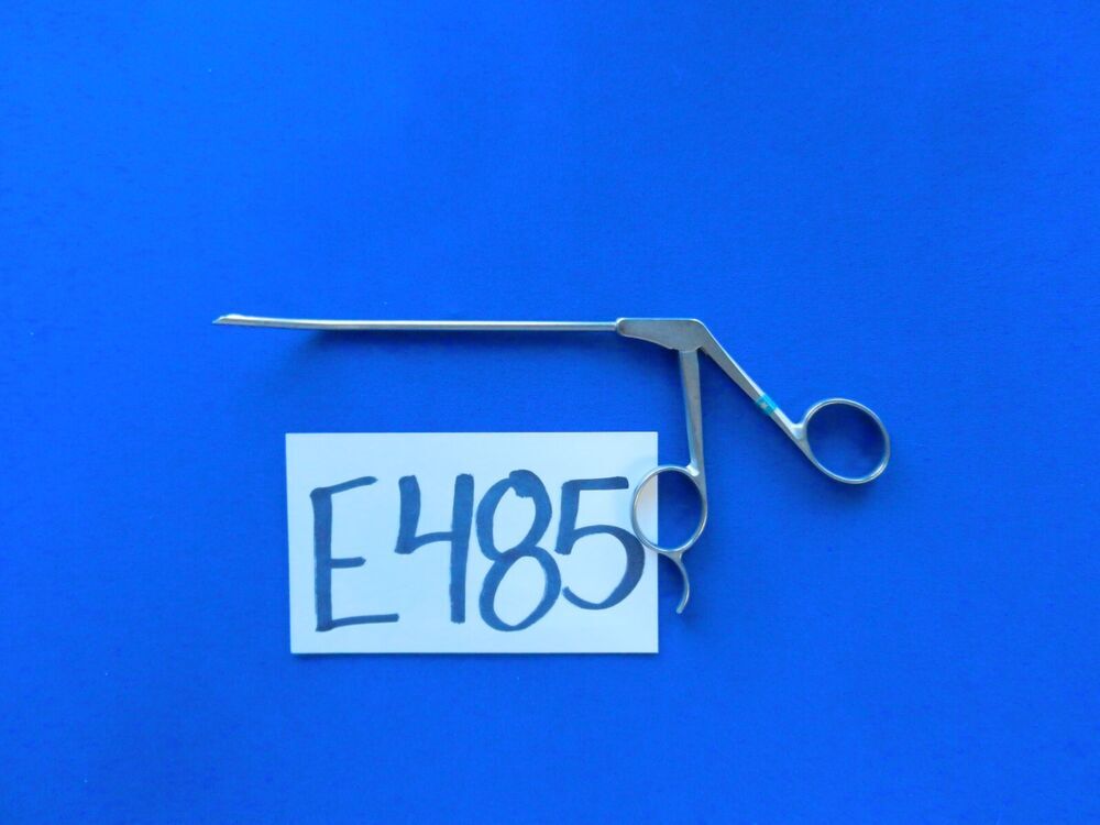 E485 Linvatec Shutt 3.4mm 30 Degree Left B-Scoop Forceps 1.1212