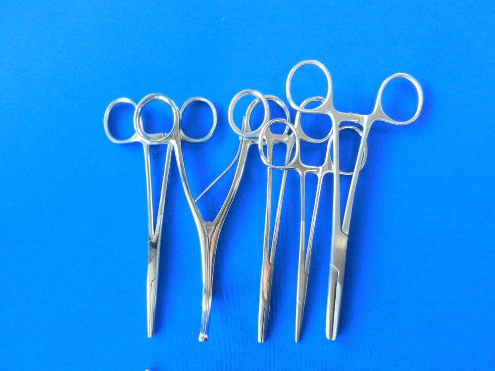 E648 V. Mueller Symmetry Patterson Lot of 10 Forceps 12.5-15cm Overall Length - Image 3
