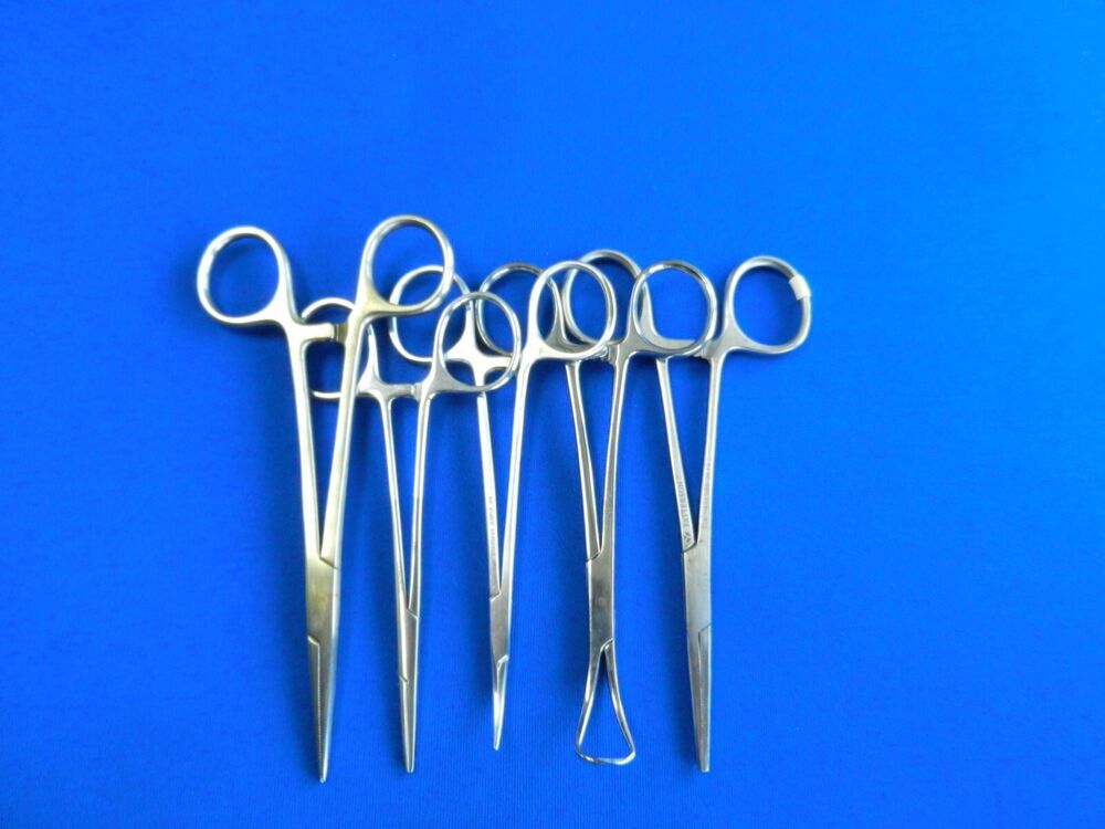 E648 V. Mueller Symmetry Patterson Lot of 10 Forceps 12.5-15cm Overall Length - Image 4