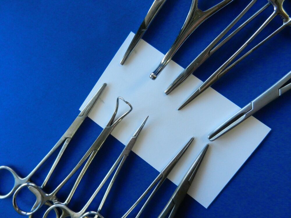 E648 V. Mueller Symmetry Patterson Lot of 10 Forceps 12.5-15cm Overall Length - Image 5