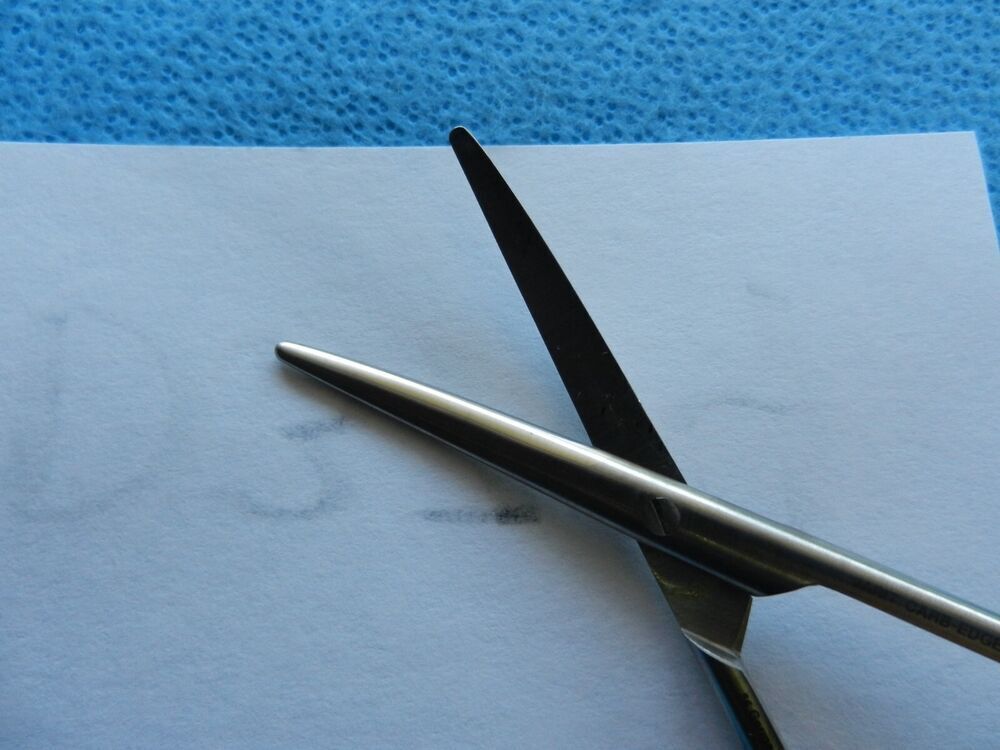 D3714 Jarit Surgical 8in Curved Metzenbaum Scissors 101-265 - Image 3