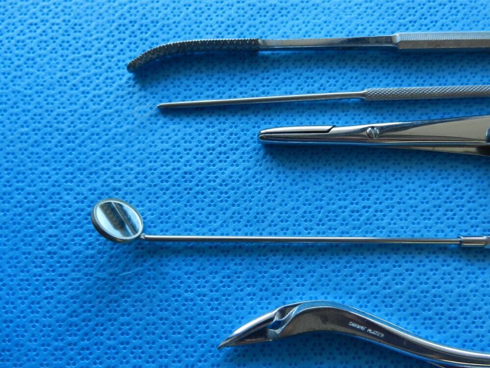 D4143 V. Mueller Storz Surgical ENT Instruments Lot Of 5 - Image 3