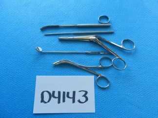 D4143 V. Mueller Storz Surgical ENT Instruments Lot Of 5