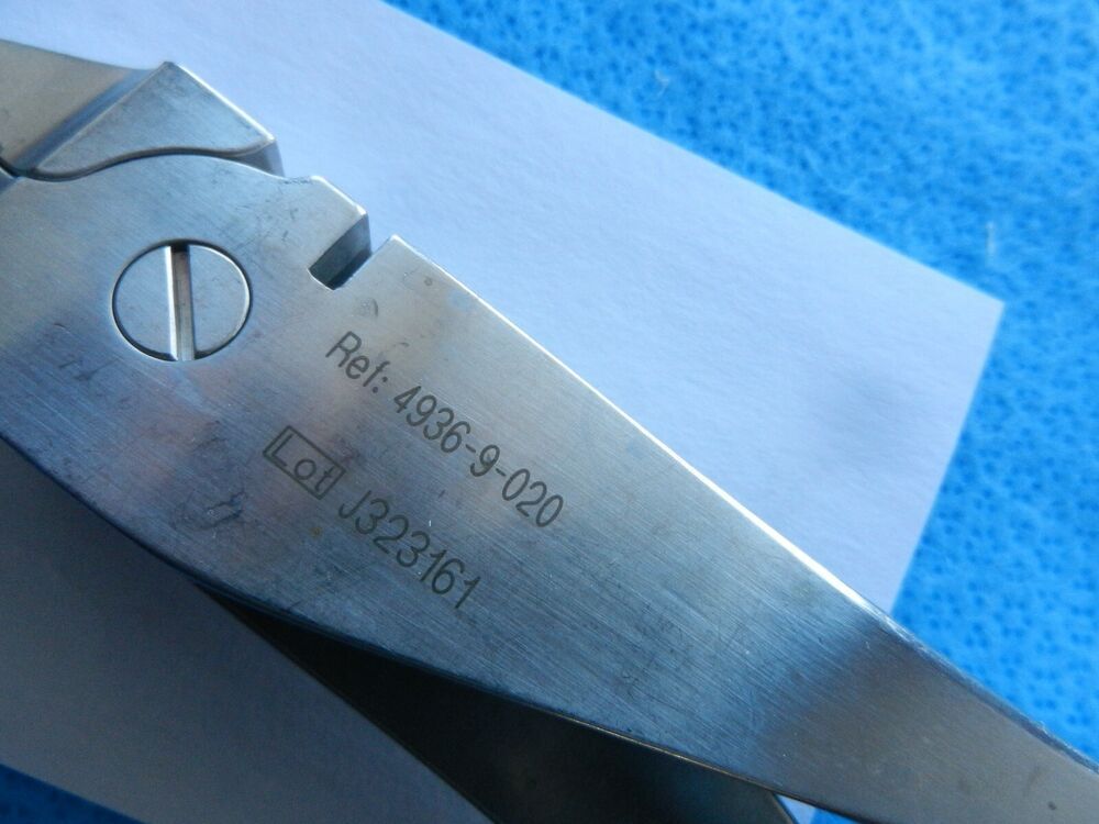 Stryker Surgical Orthopedic Cutting & Bending Pliers 4936-9-020 - Image 6