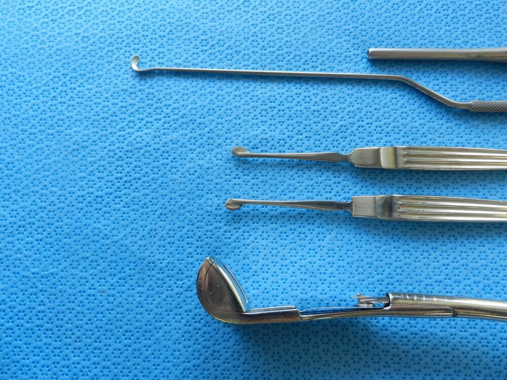 D4200 Storz V. Mueller Surgical ENT Instruments Lot Of 5 - Image 3