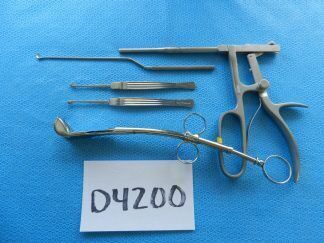 D4200 Storz V. Mueller Surgical ENT Instruments Lot Of 5