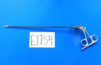 E1784 Storz Surgical Grasping Forceps with Ratcheting Handle 5mm x 36cm 33310UL