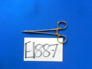 E1887 Symmetry 36-3007 Classic Plus 1.0mm Smooth Jaw Needle Holder 15.2cm Long