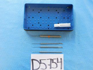 D5754 Storz Opthalmic Picks Set of 4 Approx. 13cm WITH CASE