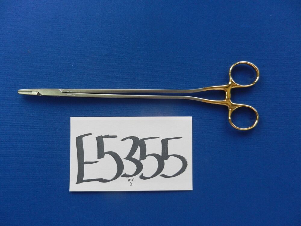 E5355 Codman 36-3021 Sarot Classic Plus Needle Holder 25.4cm Overall Length
