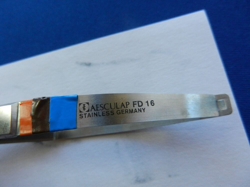 E5426 Aesculap FD16 Micro Scissors 160mm Overall Length - Image 5