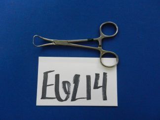 E6214 V. Mueller SU2905 Backhaus Towel Clamp Forceps 5.25" Overall Length