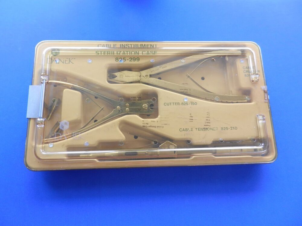 F250 Medtronic Sofamor Danek Atlas Cable System w/ Case 825-299 - Image 6