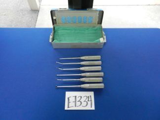 E7334 Codman V. Mueller Orthopedic Curette Set with Case