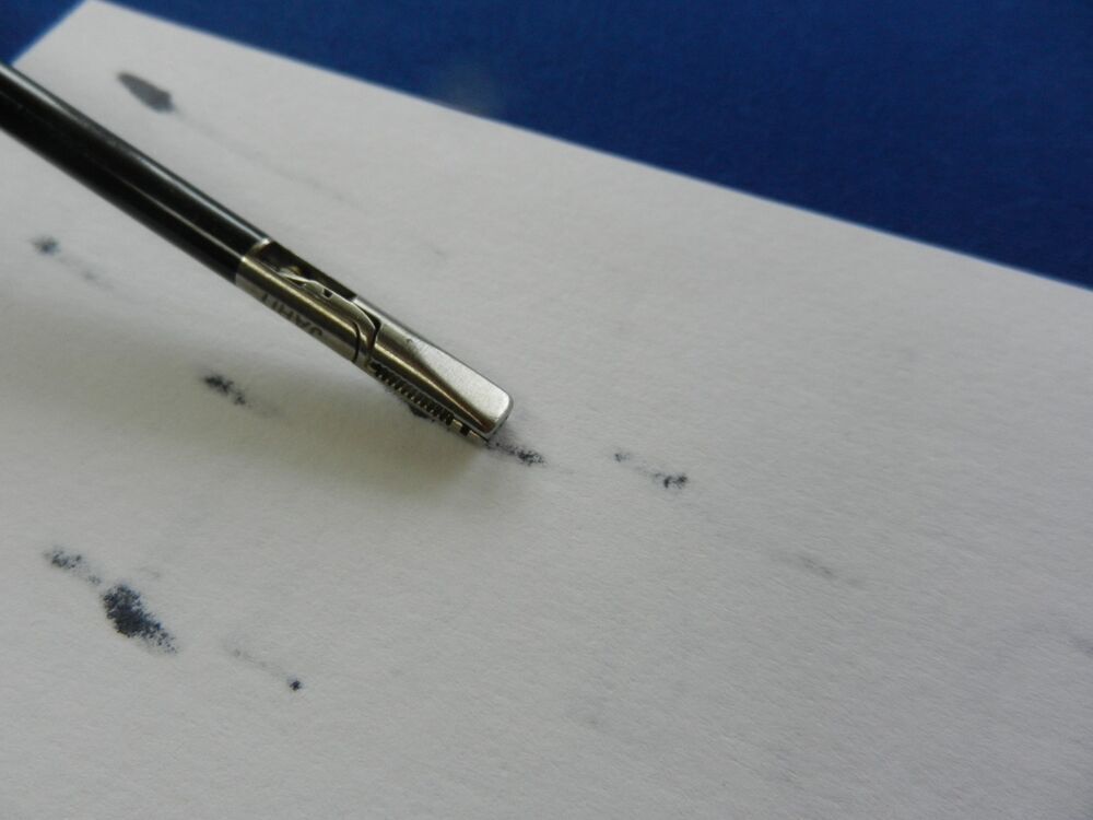 E7449 Jarit 625-113 Roto-Lok Atrau-Allis Grasping Forceps w/ Locking Lever 5mm - Image 3