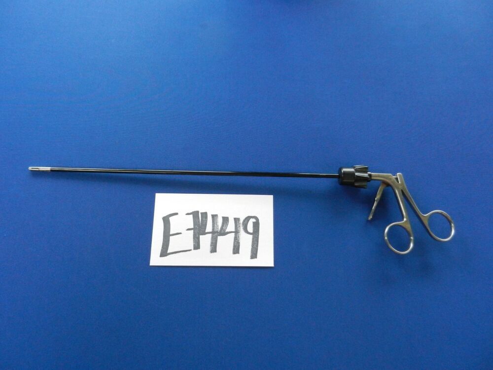 E7449 Jarit 625-113 Roto-Lok Atrau-Allis Grasping Forceps w/ Locking Lever 5mm