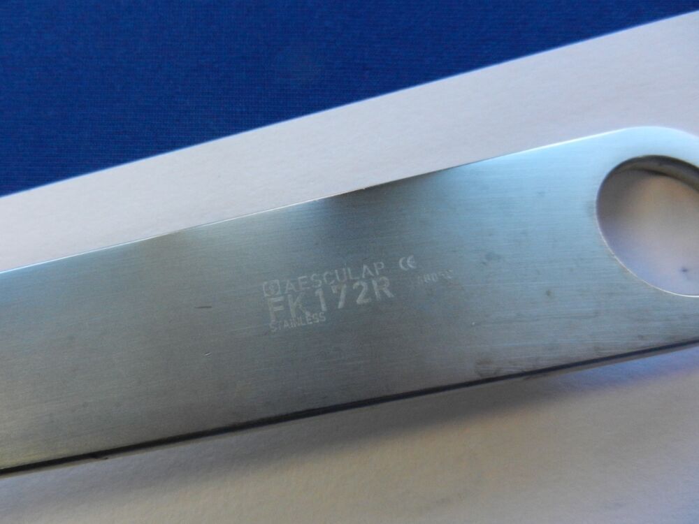 Aesculap FK172R Hohmann Curved Orthopedic Lever 26cm Overall Length - Image 4