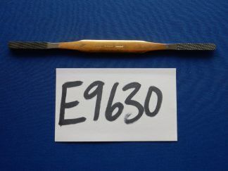 Storz P-1000-4 Double-Ended Straight ENT Nasal Rasp 3 & 4