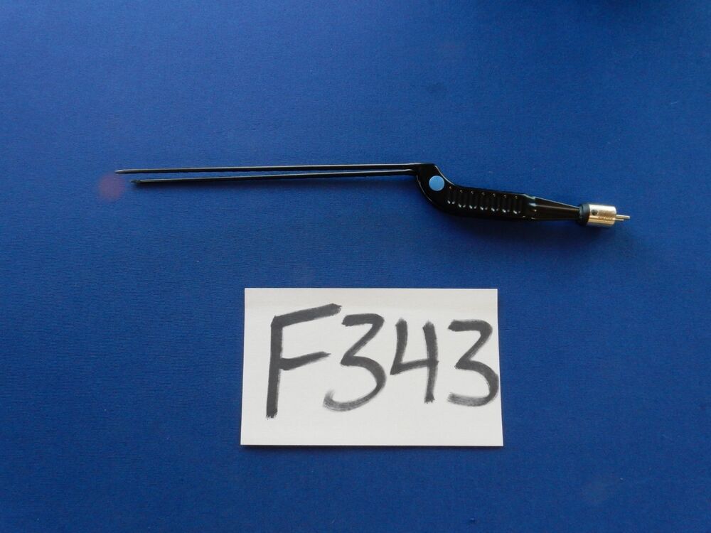 Stryker 6750-250-012 Silverglide Keyhole Bayonet Bipolar Forceps 1.2mm 10.2"
