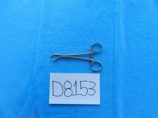 D8153 Zimmer Surgical Hooked Orthopedic Clamp Forceps 13cm Overall Length 2446
