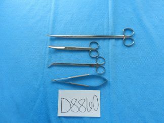 D8860 V. Mueller Sklar Curved and Angled Surgical Scissors Approx. 18cm-28cm