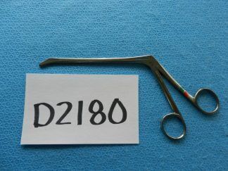 D2180 Zimmer Surgical Down Angled Rongeur 3385